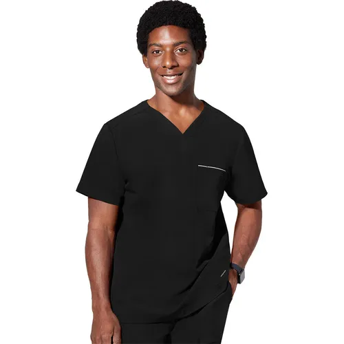 Healing Hands Men's Spencer V-Neck Scrub Top 2381. Embroidery is available on this item.