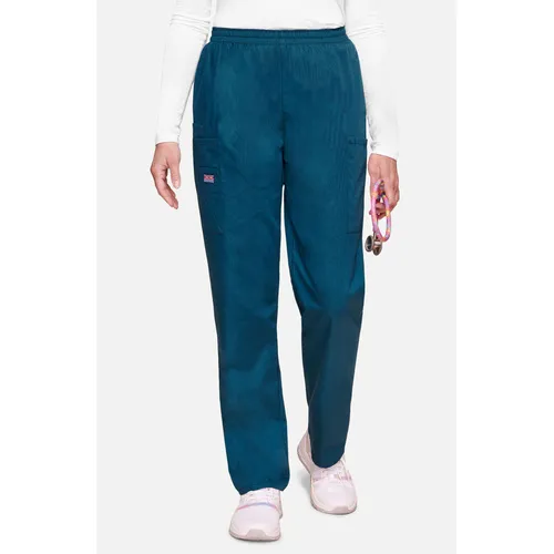 Cherokee Workwear Women's Elastic Waist Utility Scrub Pant 4200. Embroidery is available on this item.