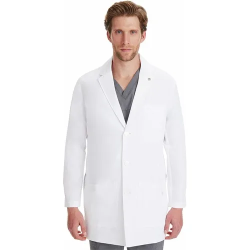 Healing Hands Men's Logan 35 1/2" Lab Coat 5100. Free shipping.  Some exclusions apply.
