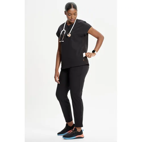 Infinity Women's Henley Scrub Top IN622A. Free shipping.  Some exclusions apply.