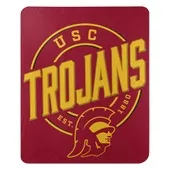 COL-031 Northwest USC Trojans Campaign Fleece 50X60 Throw 