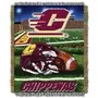 COL-051 Northwest Central Michigan Chippewas Home Field Advantage 48X60 Woven Tapestry Throw 