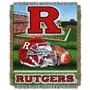 COL-051 Northwest Rutgers Scarlet Knights Home Field Advantage 48X60 Woven Tapestry Throw 