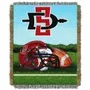 COL-051 Northwest San Diego State Aztecs Home Field Advantage 48X60 Woven Tapestry Throw 