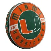 COL-148 Northwest Miami Hurricanes Cloud Pillow 15" 