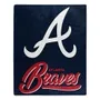 MLB-070 Northwest Atlanta Braves Signature Raschel 50X60 Throw 