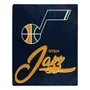 NBA-0705/670 Northwest Utah Jazz Signature Raschel, 50"X60" 