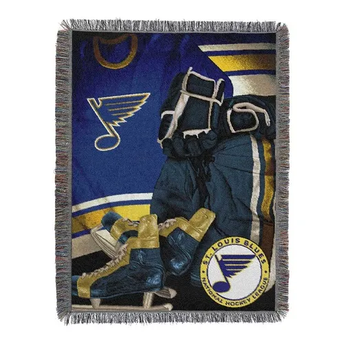 NHL-051 Northwest St. Louis Blues Vintage Tapestry Throw, 48"X60" 