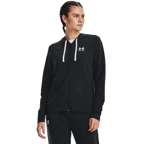 Under Armour Women's Rival Terry Full-Zip Hoodie 1369853. Decorated in seven days or less.