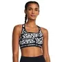 Under Armour Women's Armour Mid Crossback Printed Sports Bra 1361042