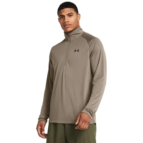 Under Armour Men's Tech 1/2 Zip Long Sleeve Pullover 1328495. Embroidery is available on this item.