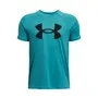 Under Armour Boys' Tech Big Logo Short Sleeve Shirt 1363283