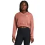 Under Armour Women's Rival Terry Oversized Crop Crew 1382738