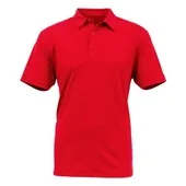 BAW Men's Spandex Solid Polo Shirt DK1000