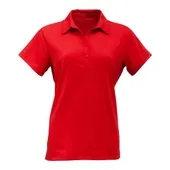 BAW Womens Spandex Solid Polo Shirt DK1001