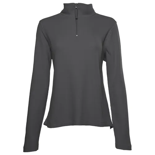 Charles River Apparel Women's Lightweight Waffle Quarter Zip Pullover 5349