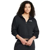 Under Armour Women's Icon Fleece Oversized 1/2 Zip Jacket 1386460