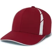 Pacific Headwear Coolcore Sideline Snapback Cap (Forest,Texas Orange,Kelly,Cardinal)