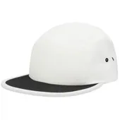 Pacific Headwear Packable Camper Cap (White/Black)