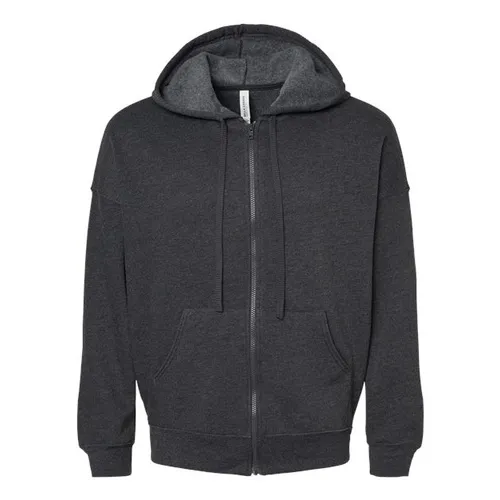 Bella+Canvas Unisex Sponge Fleece Dtm Full Zip Hoodie 3759