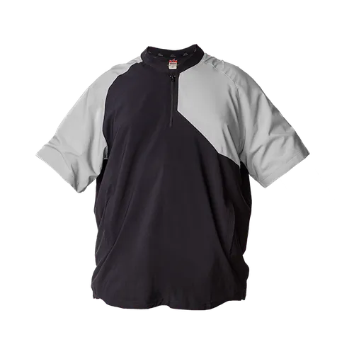 Alleson Adult Short Sleeve Batters Jacket 3JSS21A. Decorated in seven days or less.