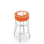 Holland Clemson Double-Ring Bar Stool