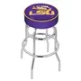 Holland Louisiana State Univ Double-Ring Bar Stool