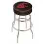 Washington State University Double-Ring Bar Stool