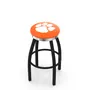 Holland Clemson Flat Ring Blk Bar Stool