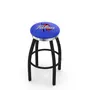 University of Tulsa Flat Ring Blk Bar Stool