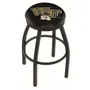 Wake Forest University Flat Ring Blk Bar Stool