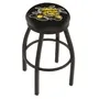 Wichita State University Flat Ring Blk Bar Stool