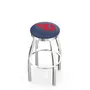 University of Dayton Flat Ring Chrome Bar Stool