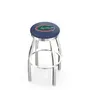 University of Florida Flat Ring Chrome Bar Stool