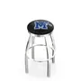 University of Memphis Flat Ring Chrome Bar Stool