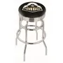 Purdue Ribbed Double-Ring Bar Stool