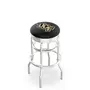 Univ Central Florida Ribbed Double-Ring Bar Stool