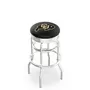 University Colorado Ribbed Double-Ring Bar Stool