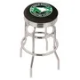 Univ North Dakota Ribbed Double-Ring Bar Stool