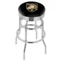 US Military Academy Ribbed Double-Ring Bar Stool