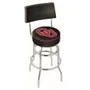 Oklahoma University Double-Ring Back Bar Stool