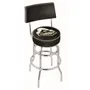 Purdue Double-Ring Back Bar Stool