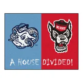 FanMats North Carolina/NC State House Divided Mat