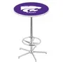 Kansas State University Chrome Pub Table