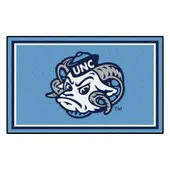 Fan Mats NCAA University of North Carolina 4x6 Rug