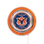 Holland Auburn University Neon Logo Clock