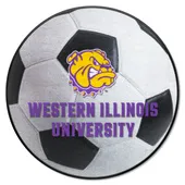 Fan Mats Western Illinois Univ. Soccer Ball Mat