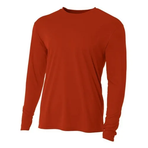 A4 Cooling Performance Adult Long Sleeve Crew