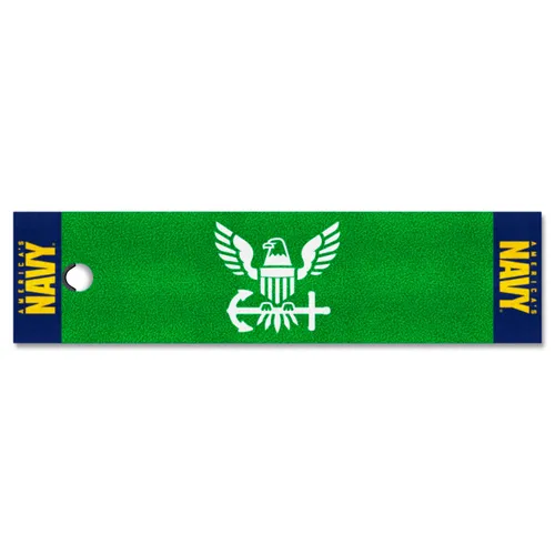 Fan Mats United States Navy Putting Green Mat