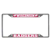 Fan Mats Univ. of Wisconsin License Plate Frame